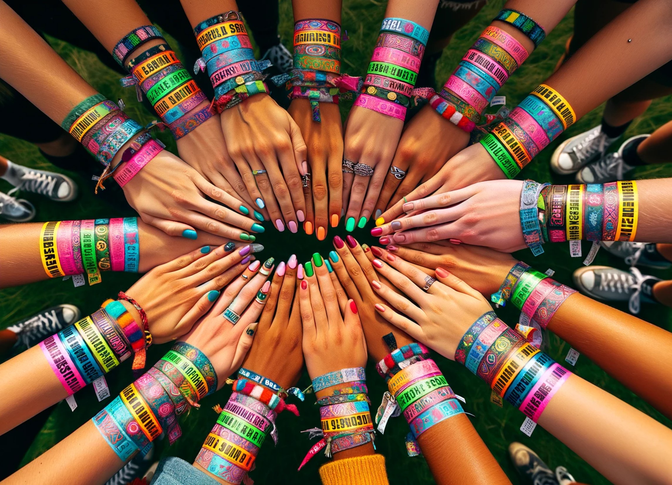 Bracelets en Tissu pour Festivals