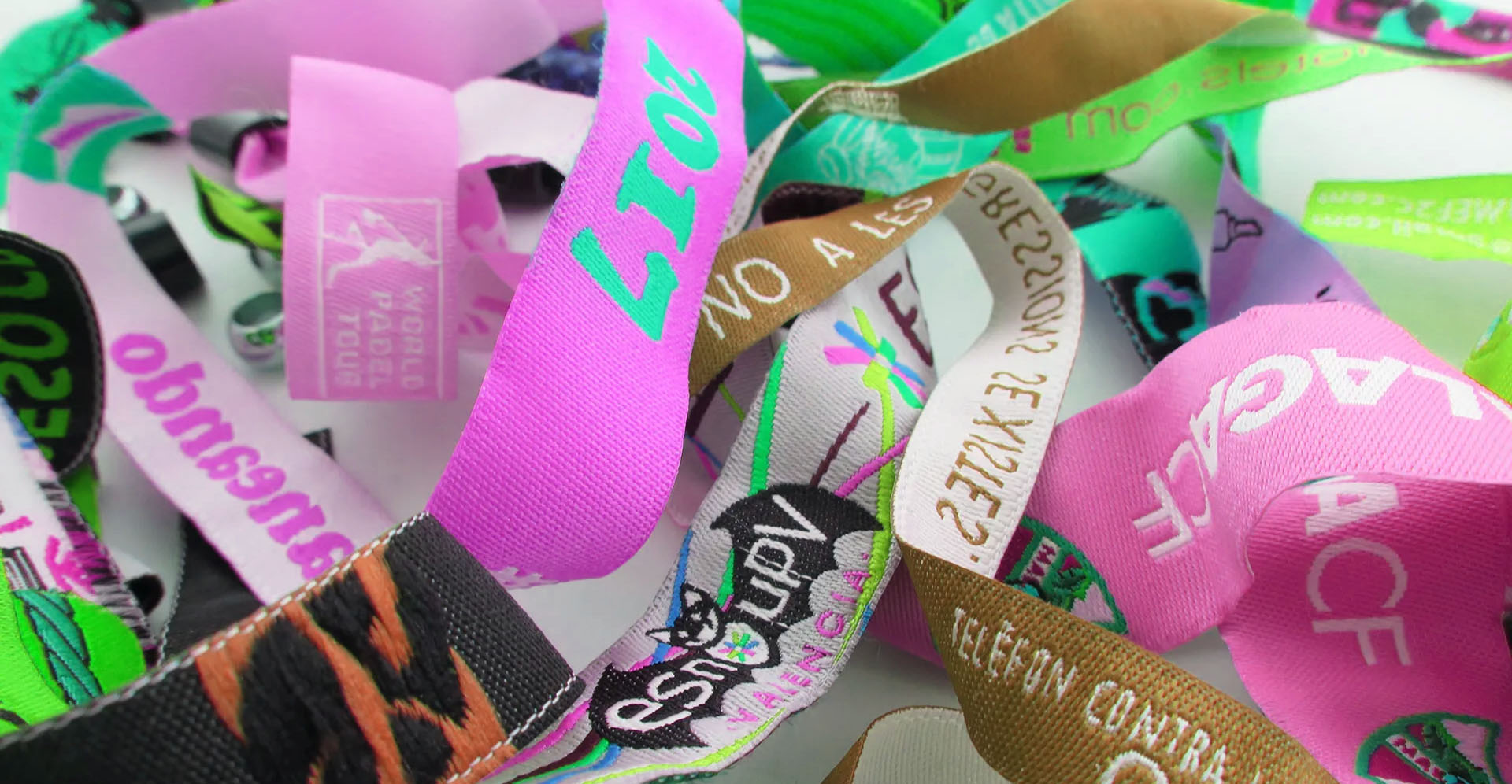 Bracelets en Tissu Personnalisés