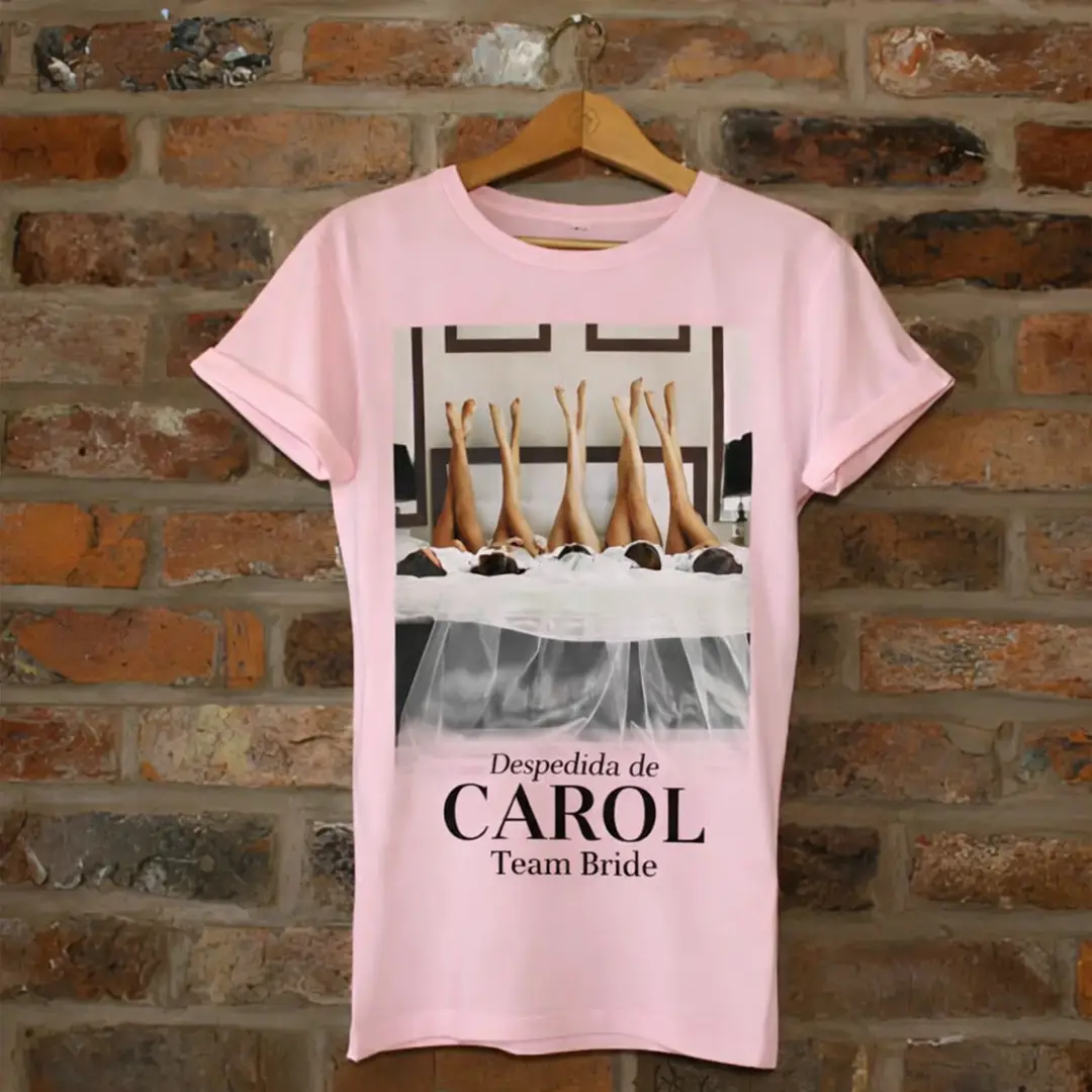 Camisetas de manga corta personalizadas
