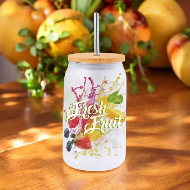 Vasos de vidrio personalizados