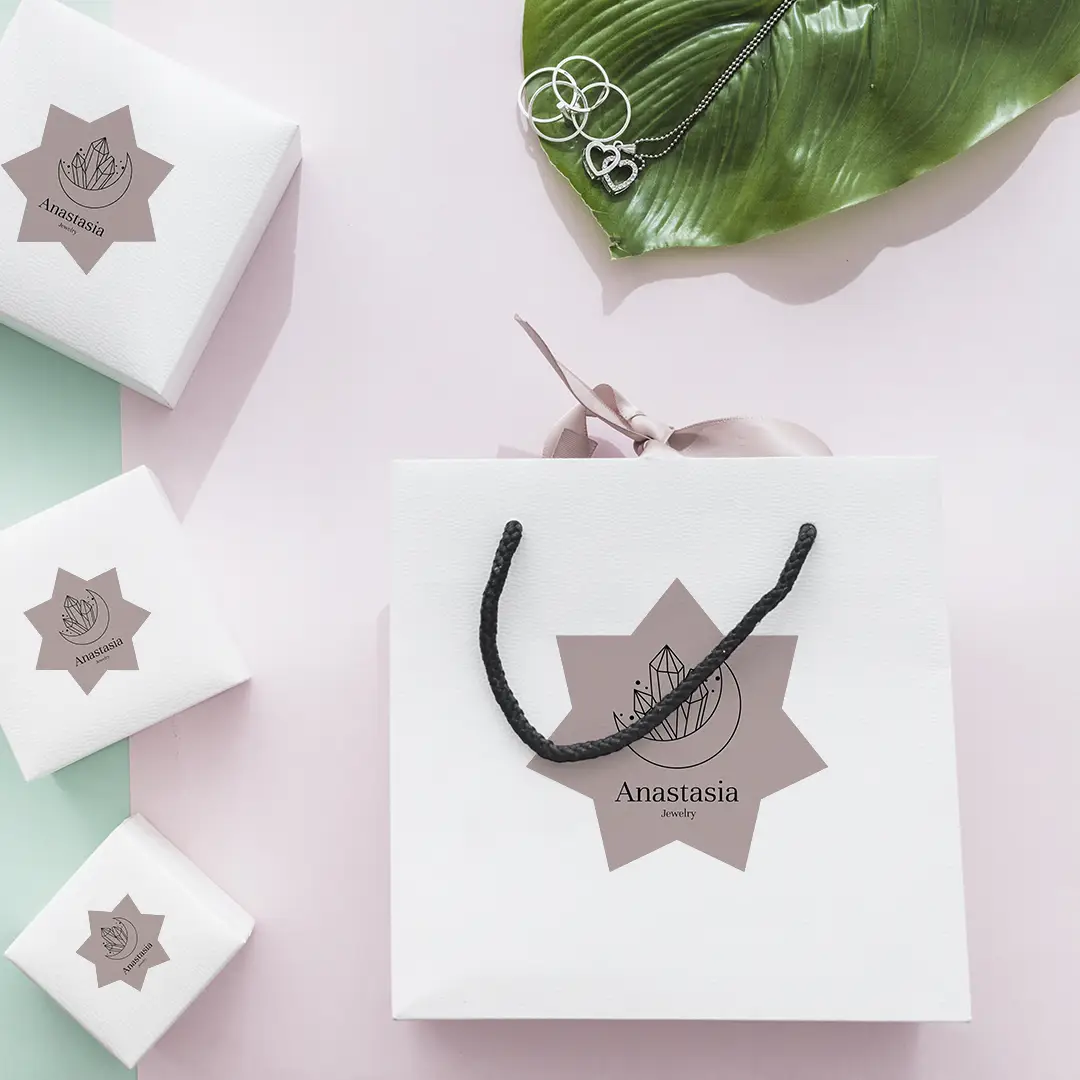 Pegatinas de papel con forma personalizadas