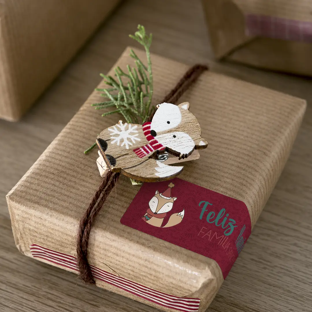 Pegatinas de papel rectangulares personalizadas 60x40mm