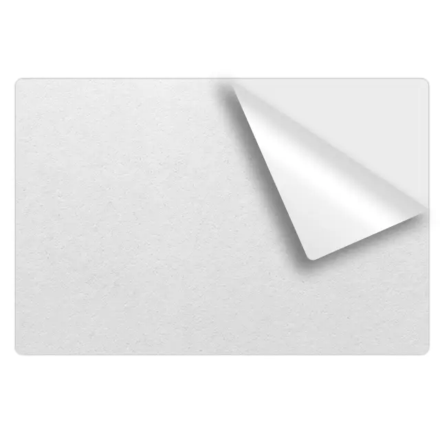 Pegatinas de papel rectangulares personalizadas 85x55mm