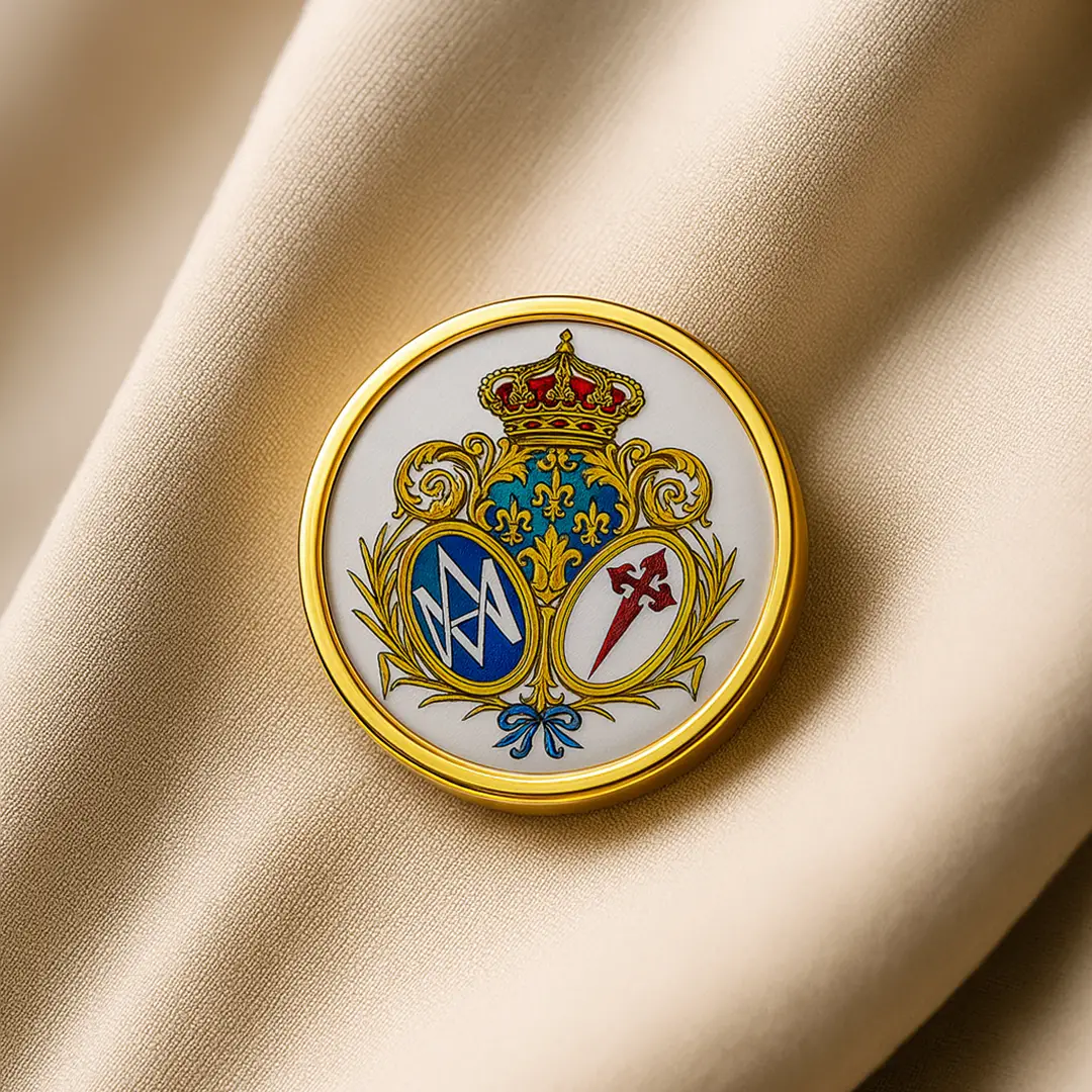 Pin metálico redondo ø20mm