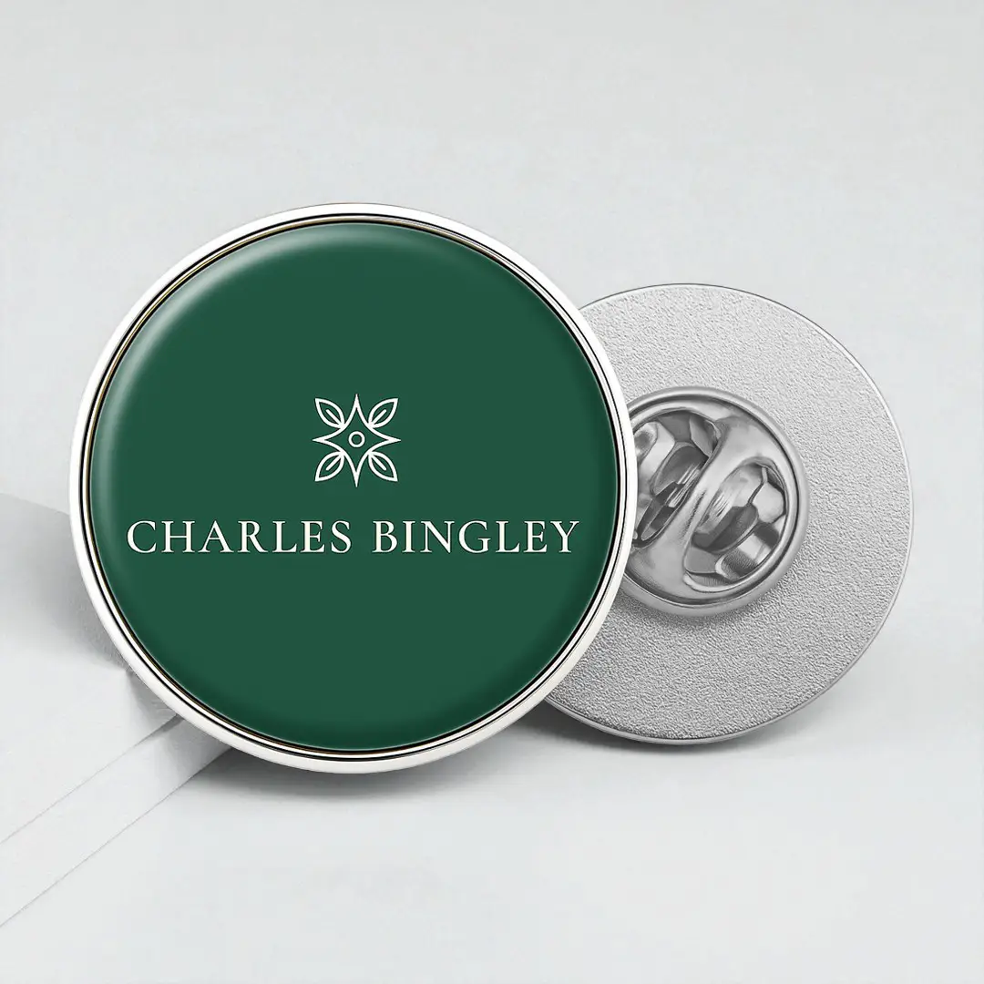 Pin metálico redondo ø20mm