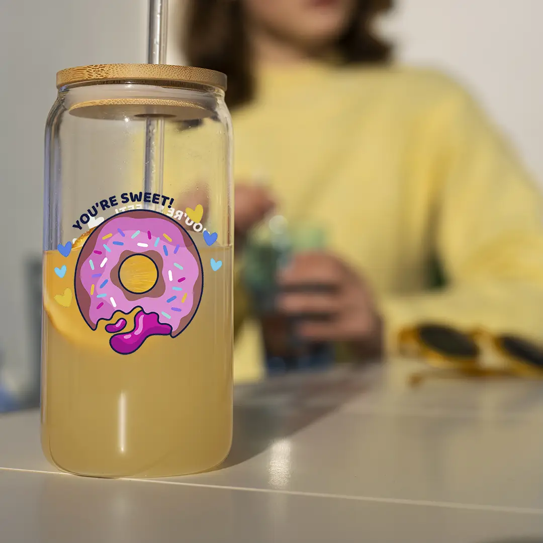 DTF UV adhesivo personalizado