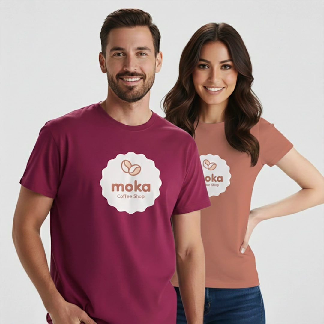 T-shirt personalizzata uomo manica corta Basic