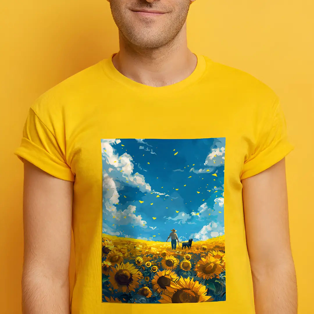 Camiseta personalizada manga corta hombre Premium