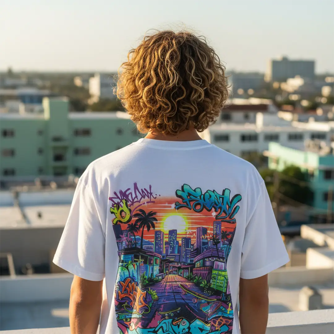 Camiseta personalizada manga corta Oversize