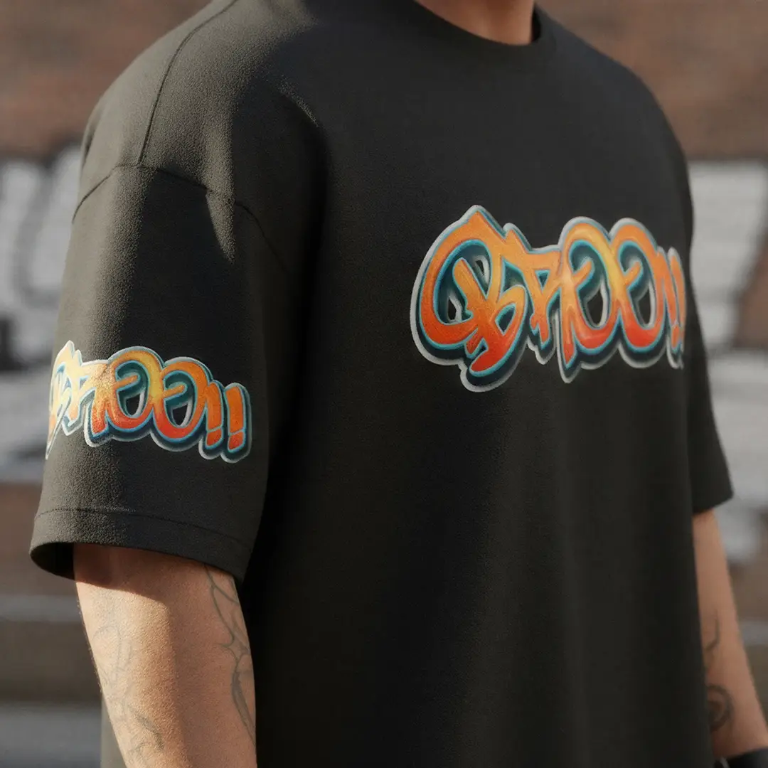 Camiseta personalizada manga corta Oversize