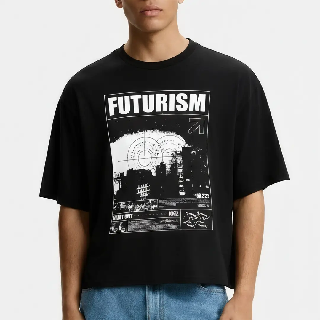 Camiseta personalizada manga corta unisex Crop