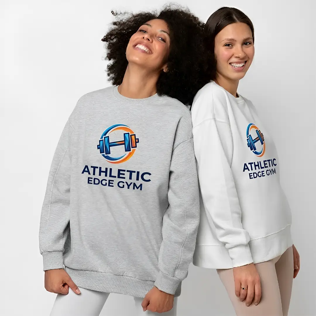 Sudadera personalizada DTF sin capucha