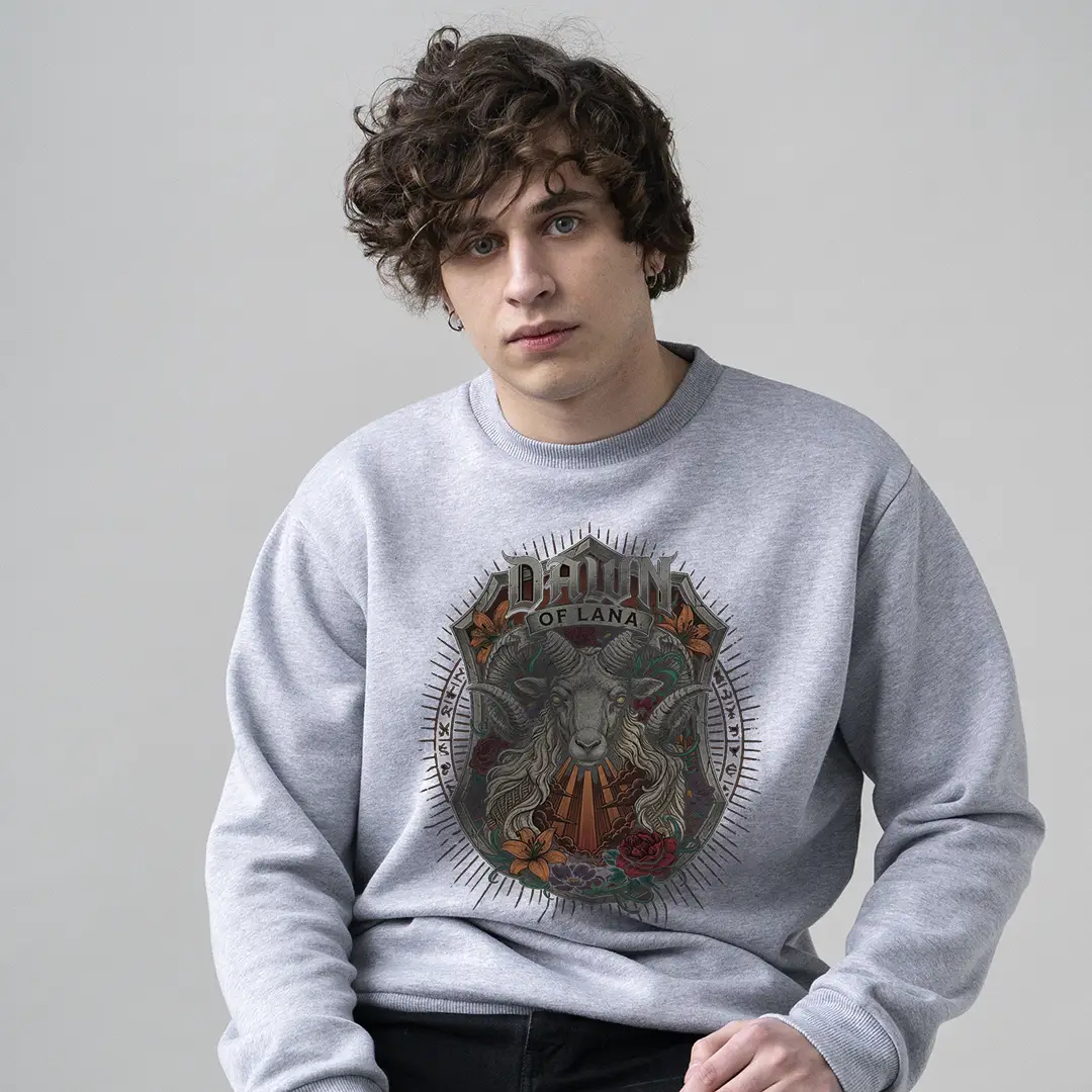 Sudadera personalizada DTF sin capucha