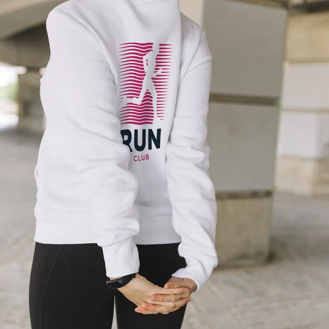 Sudadera personalizada DTF sin capucha