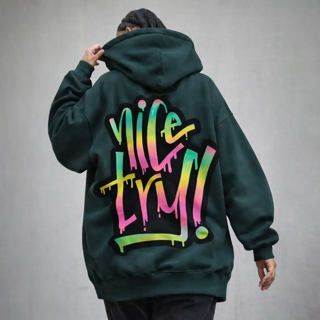 Sudadera personalizada DTF con capucha