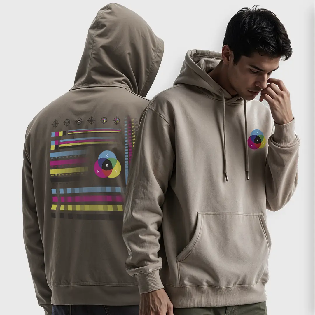 Sudadera personalizada DTF con capucha