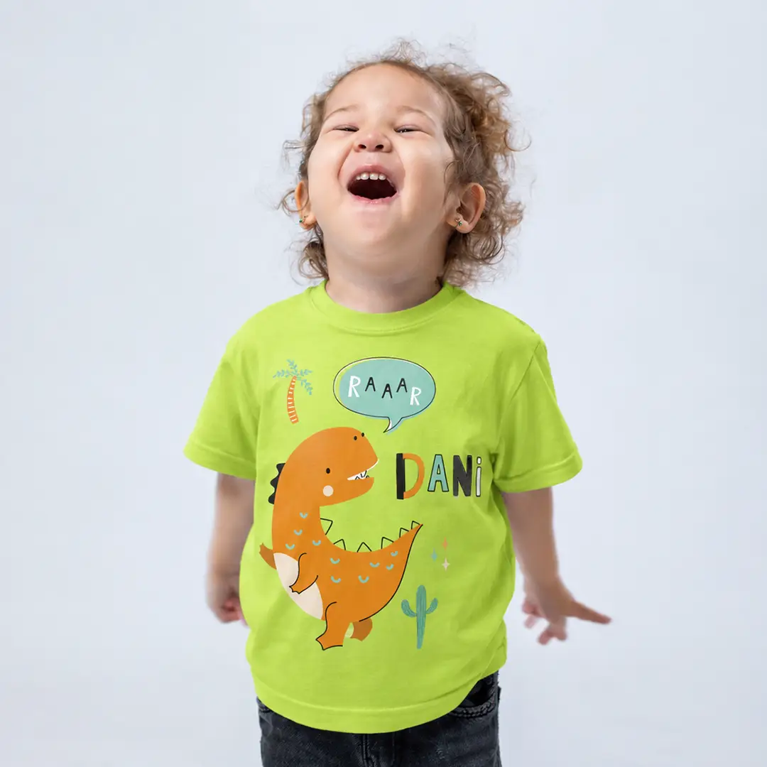 Camiseta personalizada manga corta infantil