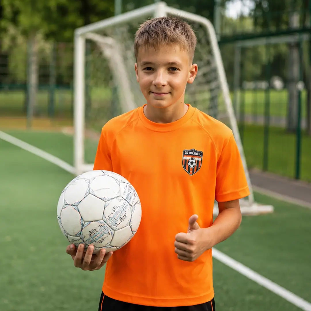 Camiseta deportiva personalizada para niños