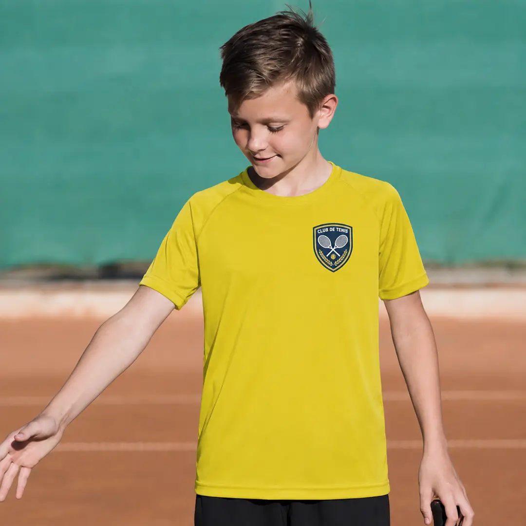 Camiseta deportiva personalizada para niños