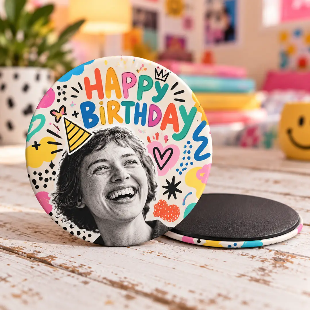 Magnets ronds personnalisés 38mm