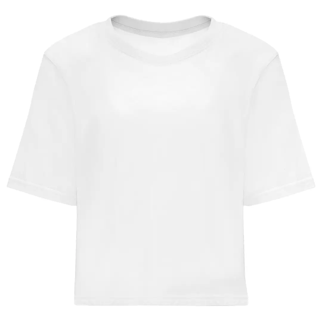 Camisetas Crop Manga Corta Personalizadas